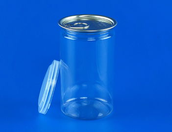Clear Small Round Plastic Containers For Food Storage 69 . 5 * 120MM Outside